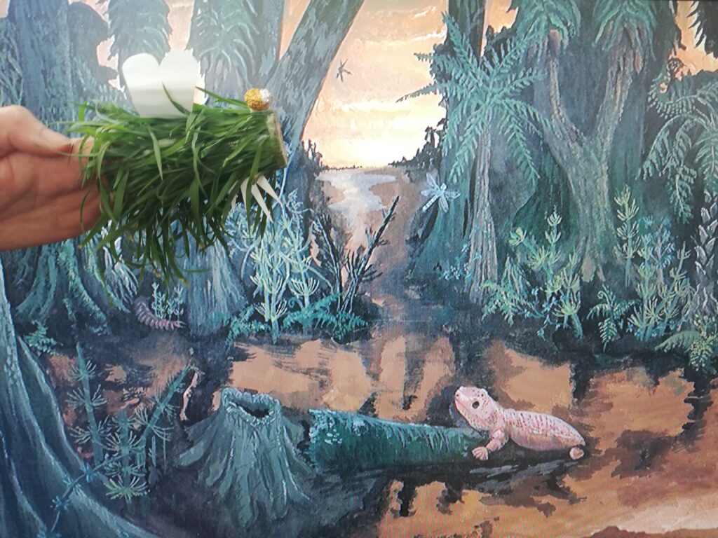 Creature in swamp