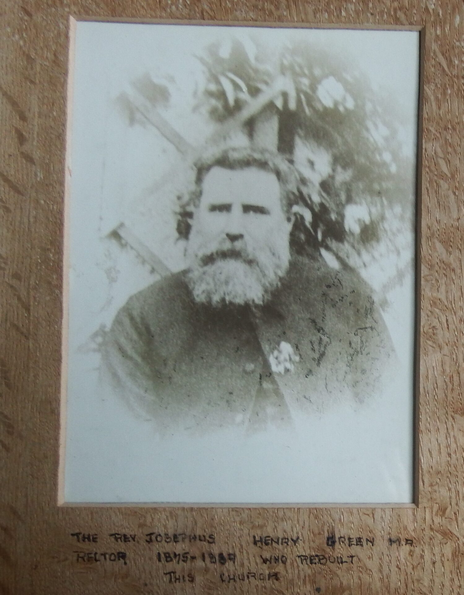 Photo of Reverend Josephus Green, Rector of Croglin 1875-1889