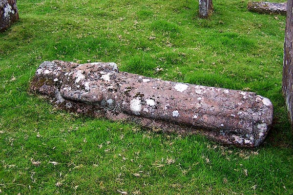 Photo of Wharton grave at Croglin church graveyard