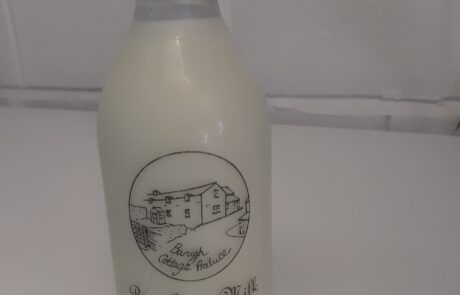 Photo of bottle of goats milk