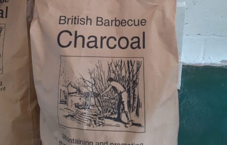 Photo of bags of charcoal