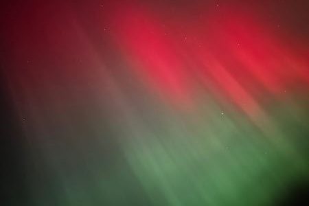 red and green Northern Lights