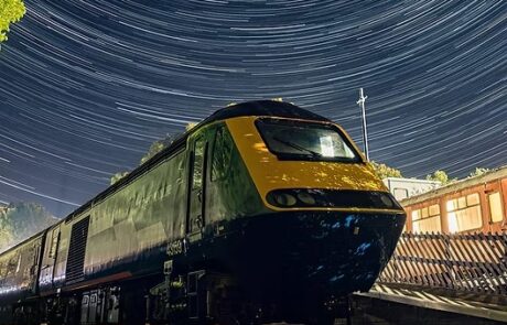 Stargazing train (c) photo courtesy of Dan Millard