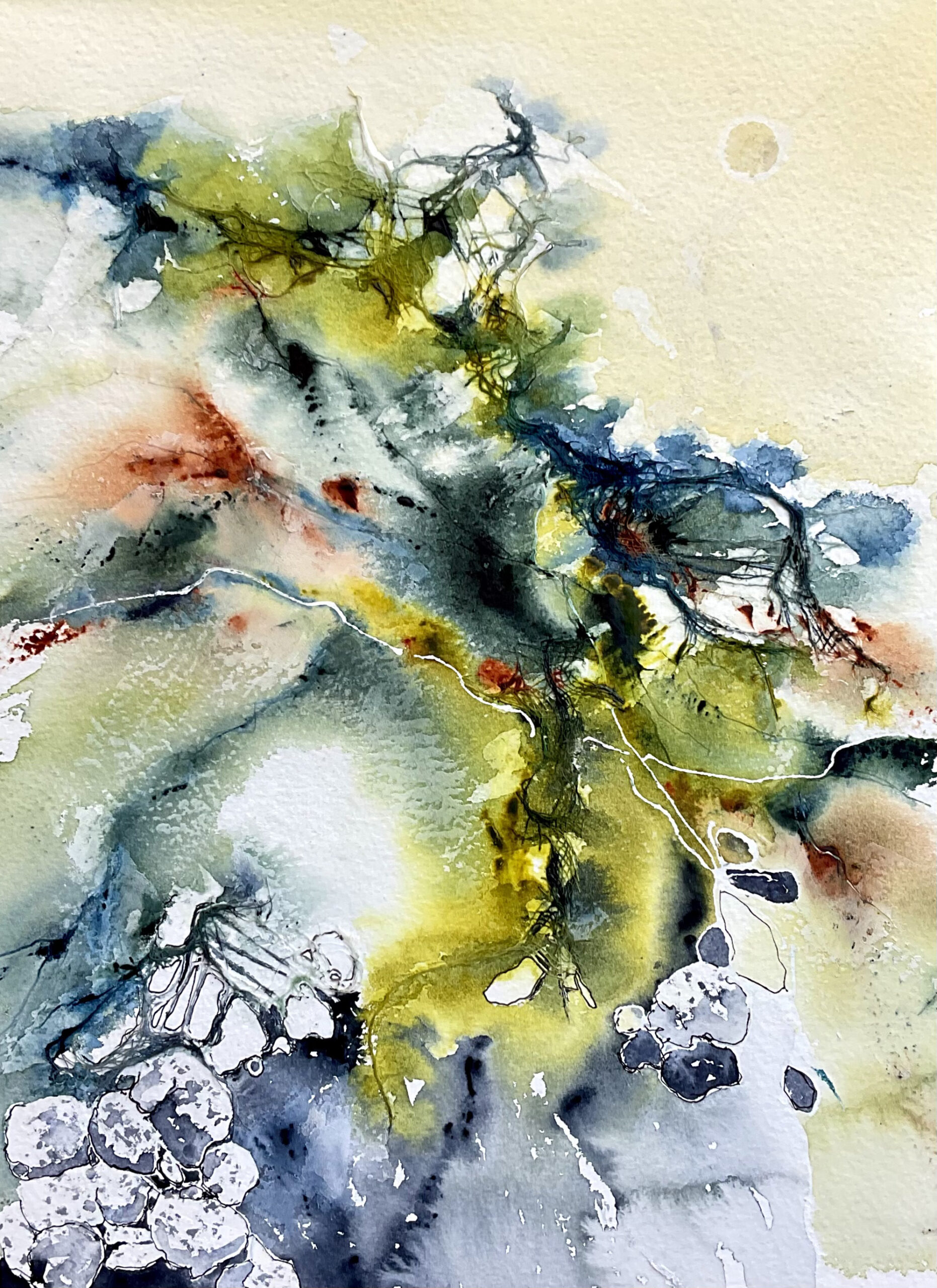 Raising the table by artist Bev Parker