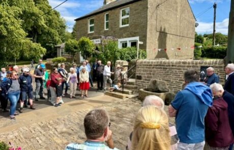 Isaacs Well restoration project Allendale Parish Council chair Malcolm Archer